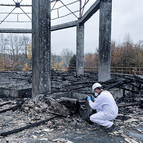 Brandursachenermittlung